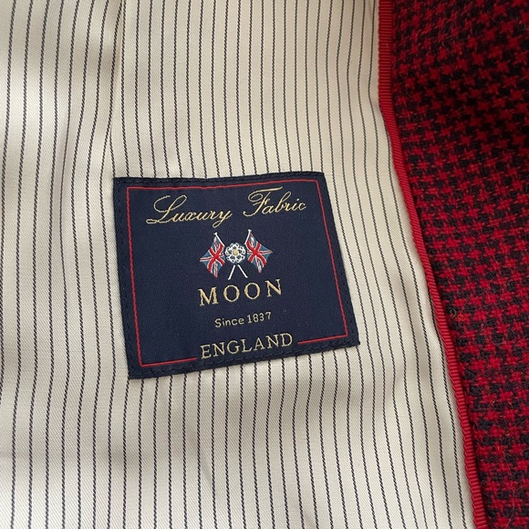 Brooks Brothers Red Fleece Wool Blazer, Size 2 - Picture 6 of 9